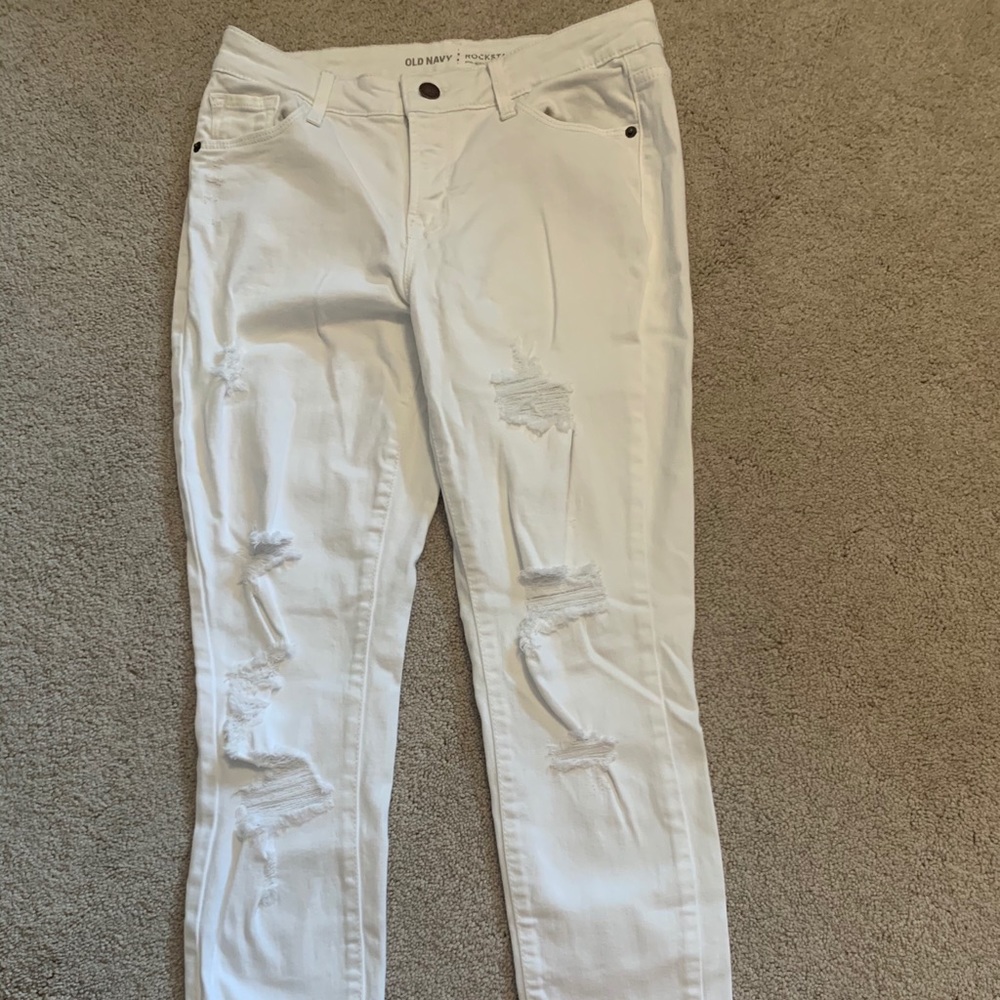 Old Navy white jeans